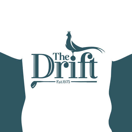 The Drift Sports Club in London custom t shirt design.のイラスト素材