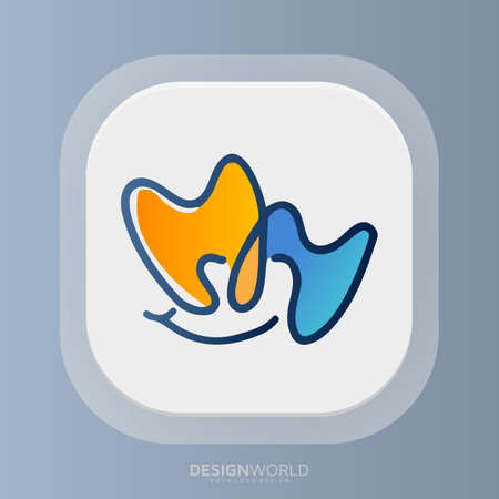 Children's Dental office vector logo design idea.のイラスト素材