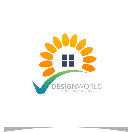 Hometown Pharmacy and medications vector logo design idea.のイラスト素材