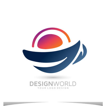 health oriented teas that promotes healthy glowing skin and reduces acne vector logo design idea.のイラスト素材