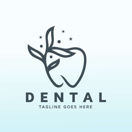 Small boutique dental office logo designのイラスト素材