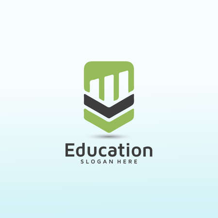 financial literacy for military logo designのイラスト素材
