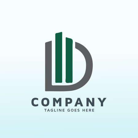 Company real estate vector logo design ideaのイラスト素材