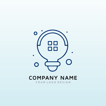 Creative Labs house Logo designのイラスト素材