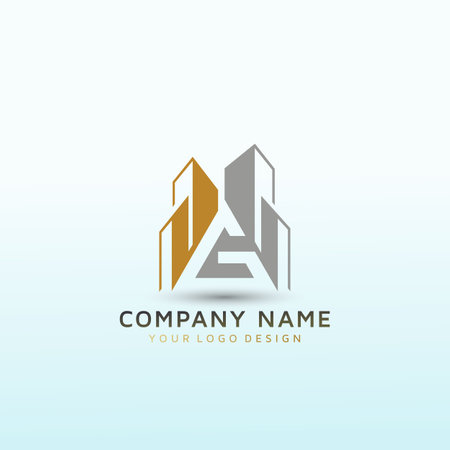 physician and real estate investors logo designのイラスト素材