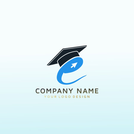 Logo design for online coursesのイラスト素材