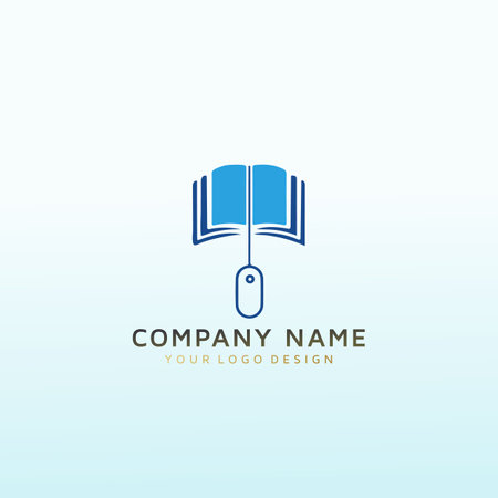 Logo design for online coursesのイラスト素材