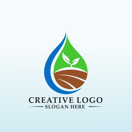 New agriculture firm looking for a logo for our environmental chemical productsのイラスト素材