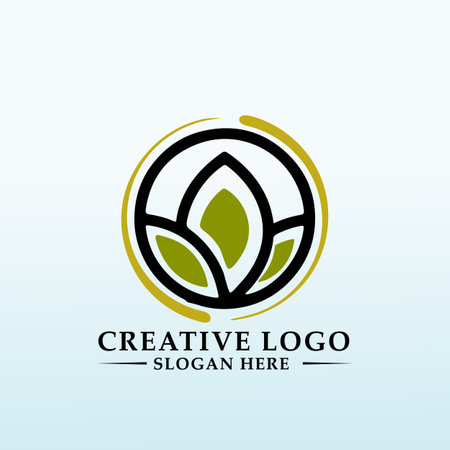 Process Fresh or Frozen Product logo designのイラスト素材