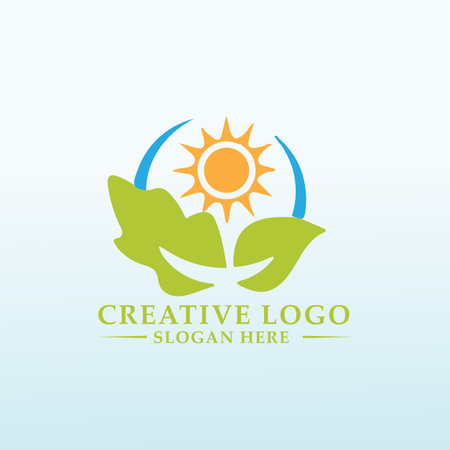 Farm needs a great logo to sell great foodのイラスト素材