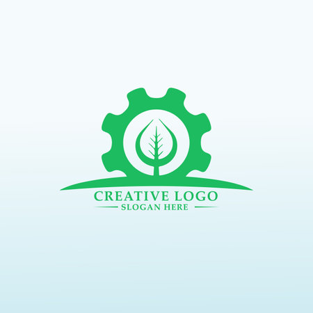Process Fresh or Frozen Product logo designのイラスト素材