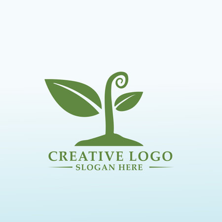 Create a logo for an environmentally friendly supply companyのイラスト素材