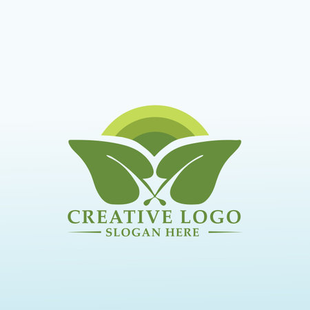 Agri Business Company looking for a serious, sophisticated design letter AGのイラスト素材
