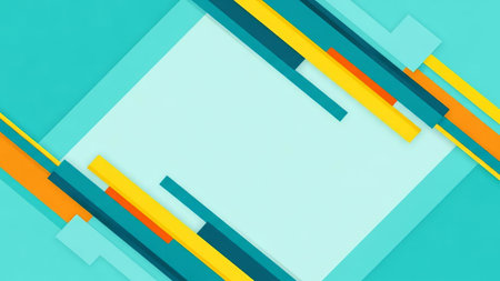 Abstract geometric background with copy space for your text. Vector illustration.の素材