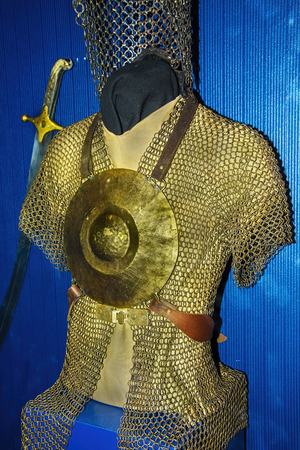 former Turkish battle armorの写真素材