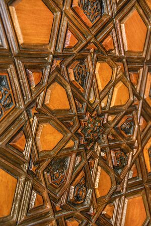 wooden carvingsの写真素材