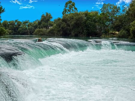 Manavgat waterfallの写真素材