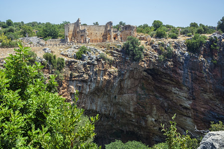 kanlidivane ancient city.(mersin,Turkey)の写真素材