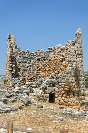 kanlidivane ancient city.(mersin,Turkey)の写真素材