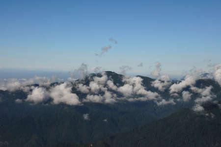 Coudy mountains. Kackar Mountains National Park (Pokut Plateau) Rize, Turkey.