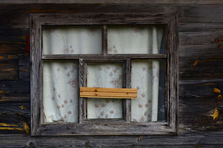 Stone wall and wood backgroundの写真素材