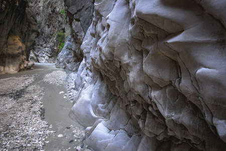 Canyons in Turkey. Hidden City Canyon Fethiye, Mugla / Turkeyの写真素材
