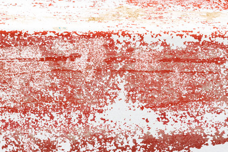 The texture of abstract color painting on old wooden surface background. Abrasion.の写真素材