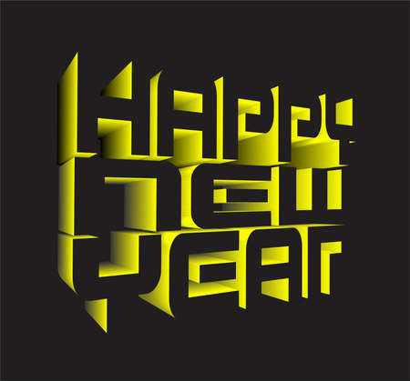 happy new yearのイラスト素材