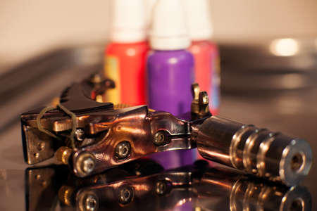 tattoo machineの写真素材