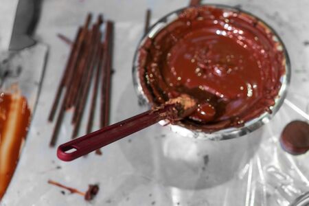 confectionery, hand made chocolate and cake production, professional cuisine