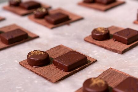 confectionery, hand made chocolate and cake production, professional cuisine