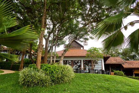 tropical house in thailandのeditorial素材