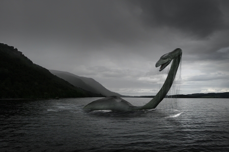  Loch Ness Monsterの写真素材