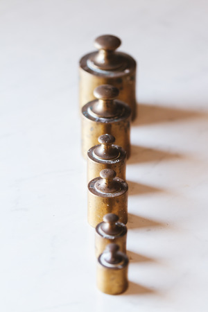 Detail of Balance Weightsの写真素材