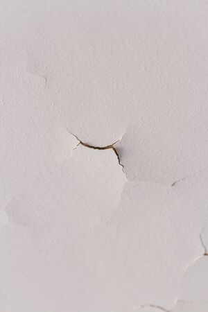 crack in the white wall