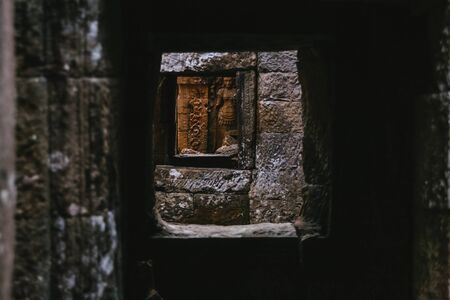 Temple from Cambodiaの写真素材