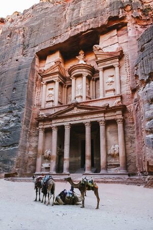 Petra, Jordanの写真素材