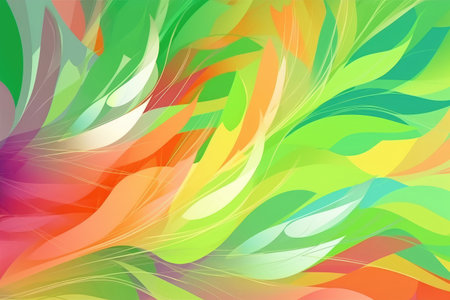 Spring bloom abstractの素材