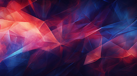 Abstract blue and red graphic backdropの素材