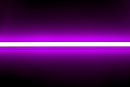 neon purple lights, glowing horizontal line