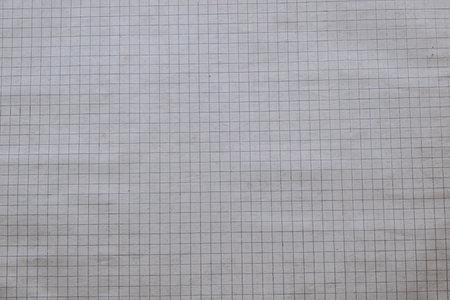 top view of the vintage paper