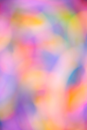 abstract blured rainbow colors lights