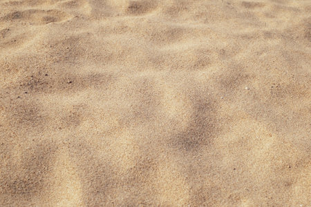 sand texture on the beach