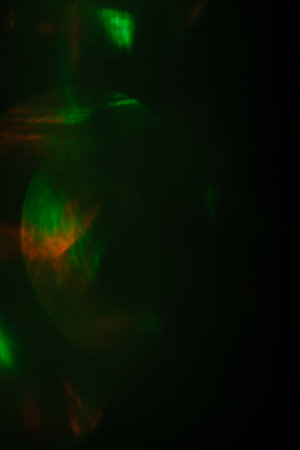 Abstract defocused lights on dark background