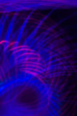 abstract soft motion light in the dark