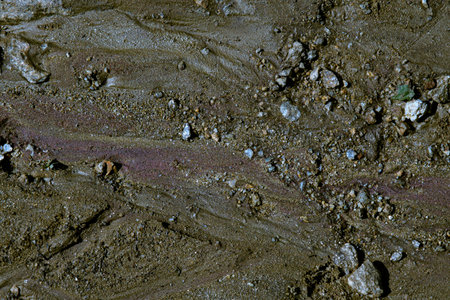 sand texture on the beach