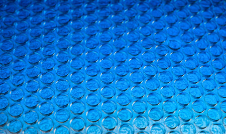 Close-up of a  wrap in squareの写真素材
