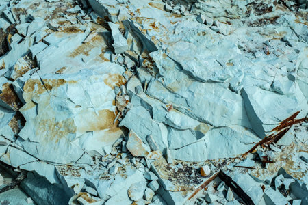 green natural rock texture, close viewの写真素材