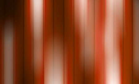 abstract blured lights on blue backgroundsの写真素材