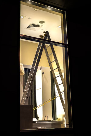 commercial space under renovationの写真素材
